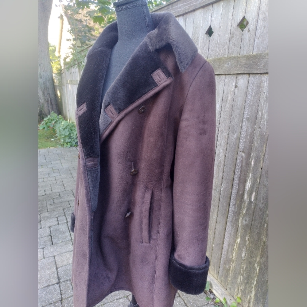 Calvin Klein Lined Heavy Winter Coat Size Large - Picture 2 of 15